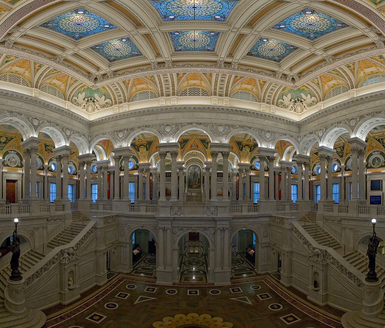The Great Hall of the Jefferson Building